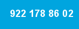 922 178 86 02 922 178 86 02